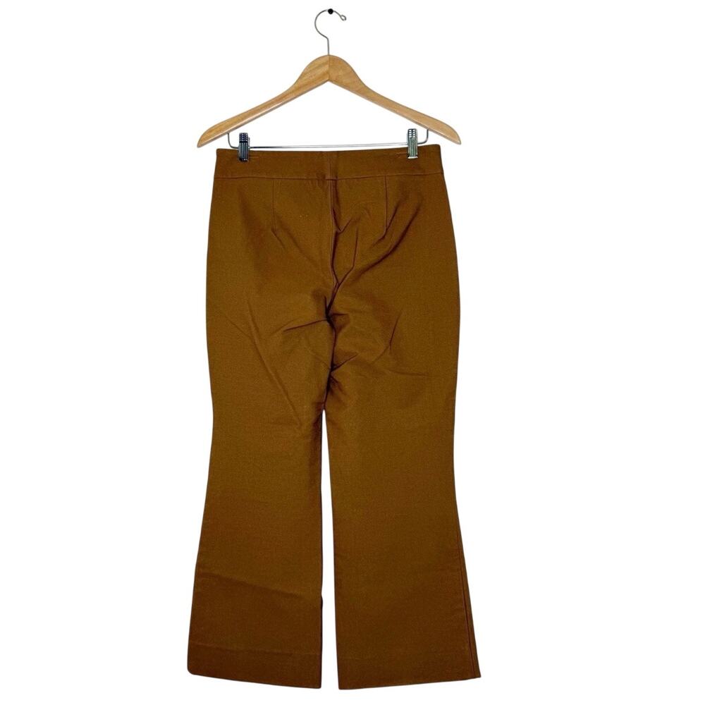 Vince Pull-On Ponte Knit High Rise Pants, Toffee Brown, Women's Plus Size 16